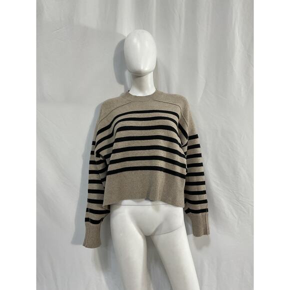 Rag & Bone 'Bridget' Beige Wool Sweater Size S - Picture 2 of 5